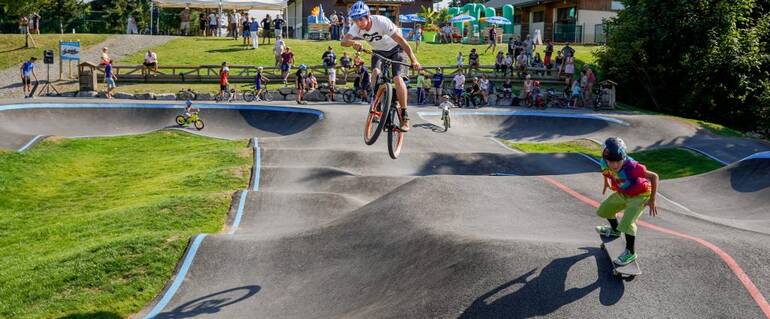 Illustration de : Construction d'un pump track