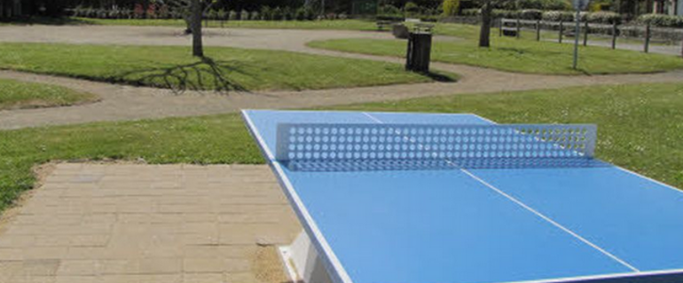 Illustration de : Tables de ping pong en libre service